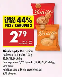 Biedronka Biszkopty Bonitki oferta