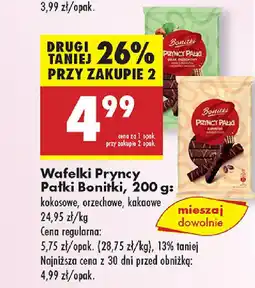 Biedronka Wafelki Pryncy Pałki Bonitki oferta