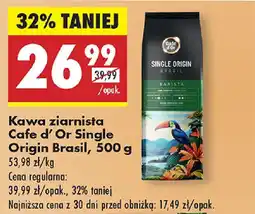 Biedronka Kawa ziarnista Cafe d'Or Single Origin Brasil oferta