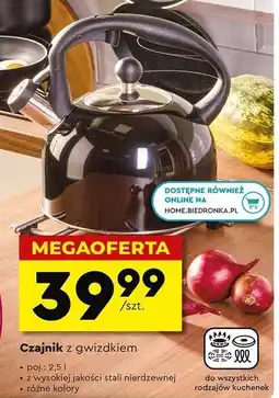 Biedronka Czajnik 2.5 l Mg Home oferta