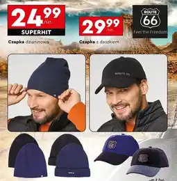 Biedronka Czapka z daszkiem Route 66 oferta