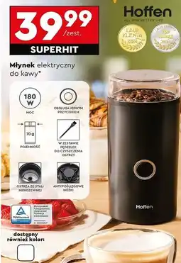 Biedronka Młynek do kawy Hoffen oferta