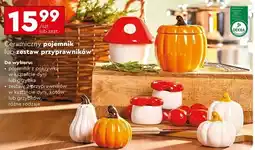 Biedronka Pojemniki na przyprawy grzyby oferta