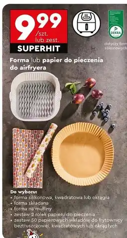 Biedronka Wkłady papieru do pieczenia w frytkownicy oferta