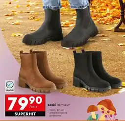 Biedronka Botki damskie rozm. 37-40 Cleve oferta