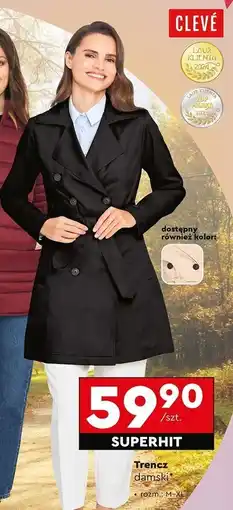 Biedronka Trencz damski Cleve oferta
