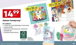 Biedronka Obraz do malowania po numerkach oferta