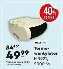 Biedronka Termowentylator mr-921 Maestro oferta