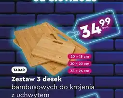 Biedronka Zestaw desek do krojenia konighoffer Tadar oferta