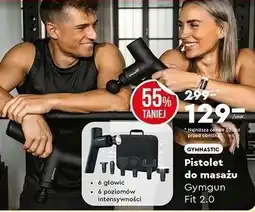 Biedronka Pistolet do masażu gymgun fit 2.0 Gymnastic oferta