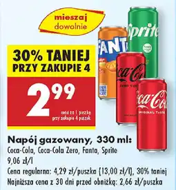 Biedronka Napój gazowany oferta