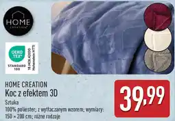 ALDI HOME CREATION Koc z efektem 3D oferta