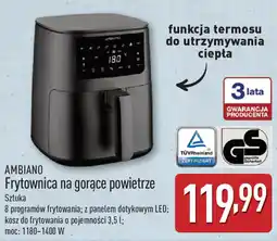 ALDI AMBIANO Frytownica na gorące powietrze oferta