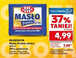 Kaufland Masło polskie ekstra 82% tł. Mlekovita oferta