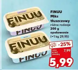 Kaufland Tłuszcz mleczny FINUU oferta