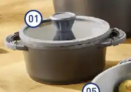ALDI CROFTON Garnek aluminiowy z pokrywką oferta