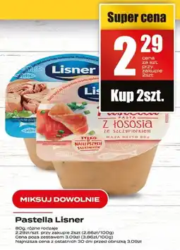 Supeco Pasta Pastella Lisner z łososia ze szczypiorkiem oferta