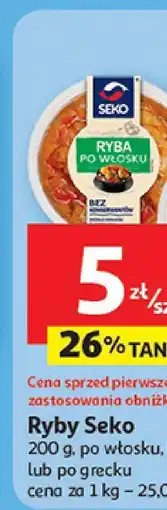 Auchan Ryba po włosku Seko oferta