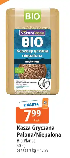 E.Leclerc Kasza gryczana Bio niepalona NaturaVena oferta