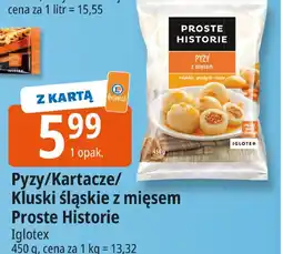 E.Leclerc Pyzy/kartacze/kluski śląskie z mięsem Proste Historie Iglotex oferta