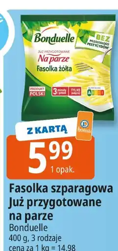 E.Leclerc Fasolka szparagowa Już przygotowane na parze Bonduelle oferta