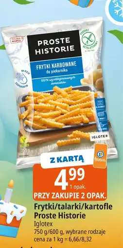 E.Leclerc Frytki/talarki/kartofle Proste Historie Iglotex oferta