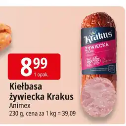 E.Leclerc Kiełbasa żywiecka Krakus Animex oferta