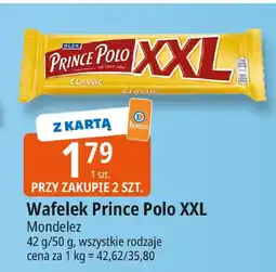 E.Leclerc Wafelek Prince Polo XXL Mondelez oferta