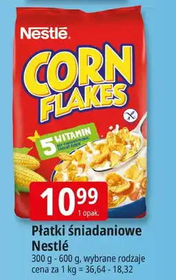 E.Leclerc Płatki śniadaniowe Corn Flakes Nestlé oferta