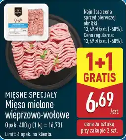 ALDI MIĘSNE SPECJAŁY Mięso mielone wieprzowo-wołowe oferta
