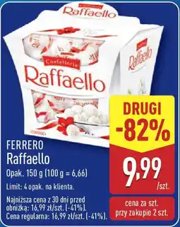 ALDI FERRERO Raffaello oferta