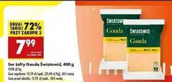 Biedronka Ser gouda Światowid oferta