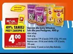 Biedronka Karma dla psa z kurczakiem w galaretce Pedigree oferta