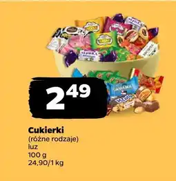 Netto Cukierki na wagę różne rodzaje Netto oferta