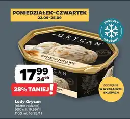 Netto Lody Grycan różne rodzaje oferta