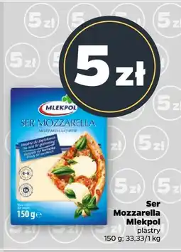 Netto Ser Mozzarella Mlekpol plastry oferta