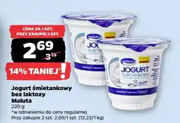 Netto Jogurt śmietankowy bez laktozy Maluta oferta