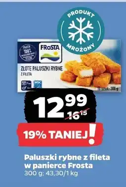 Netto Paluszki rybne z fileta w panierce Frosta oferta