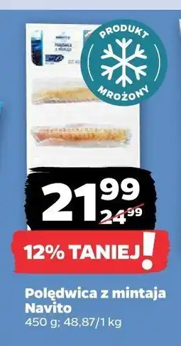 Netto Polędwica z mintaja Navito oferta
