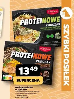 Netto Danie proteinowe U Jędrusia kurczak w sosie dyniowo-kokosowym oferta