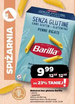 Netto Makaron penne bez glutenu Barilla oferta