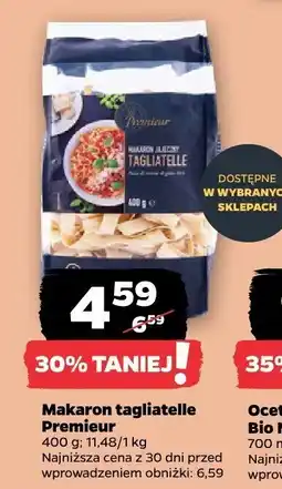 Netto Makaron tagliatelle Premieur oferta