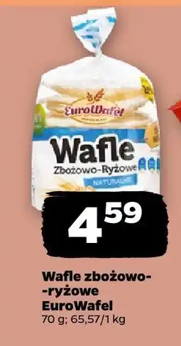 Netto Wafle zbożowo-ryżowe EuroWafel oferta