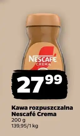 Netto Kawa rozpuszczalna Nescafé Crema oferta