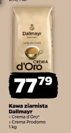 Netto Kawa ziarnista Dallmayr Crema d'Oro oferta