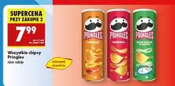 Biedronka Chipsy Pringles różne rodzaje oferta