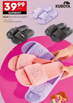 Biedronka Klapki Kubota oferta