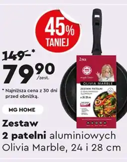 Biedronka Zestaw patelni MG Home oferta