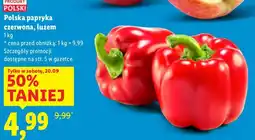 Lidl Papryka czerwona luzem Lidl oferta