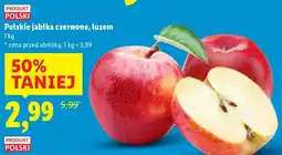 Lidl Jabłka czerwone luzem Lidl oferta